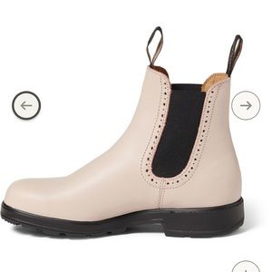 Blundstone hightop boots in Pearl
